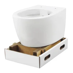 Wand-WC spülrandlos 'Jeno' spülrandlos weiß