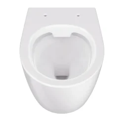 Wand-WC spülrandlos 'Jeno' spülrandlos weiß