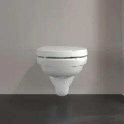 Wand-WC spülrandlos 'O.Novo' inklusive WC-Sitz weiß