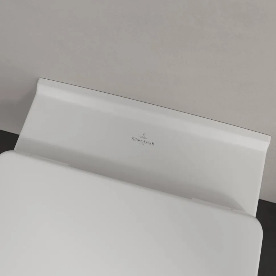 Wand-WC spülrandlos 'O.Novo' inklusive WC-Sitz weiß