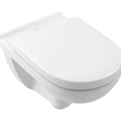 Wand-WC spülrandlos 'O.Novo' inklusive WC-Sitz weiß