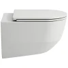 Wand-WC spülrandlos 'Pro' inklusive WC-Sitz weiß