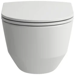 Wand-WC spülrandlos 'Pro' inklusive WC-Sitz weiß