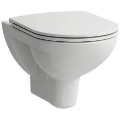 Wand-WC spülrandlos 'Pro' inklusive WC-Sitz weiß
