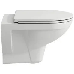 Wand-WC spülrandlos 'Pro' inklusive WC-Sitz weiß