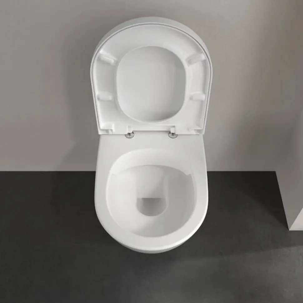 Wand-WC spülrandlos 'Subway 2.0' inklusive WC-Sitz weiß