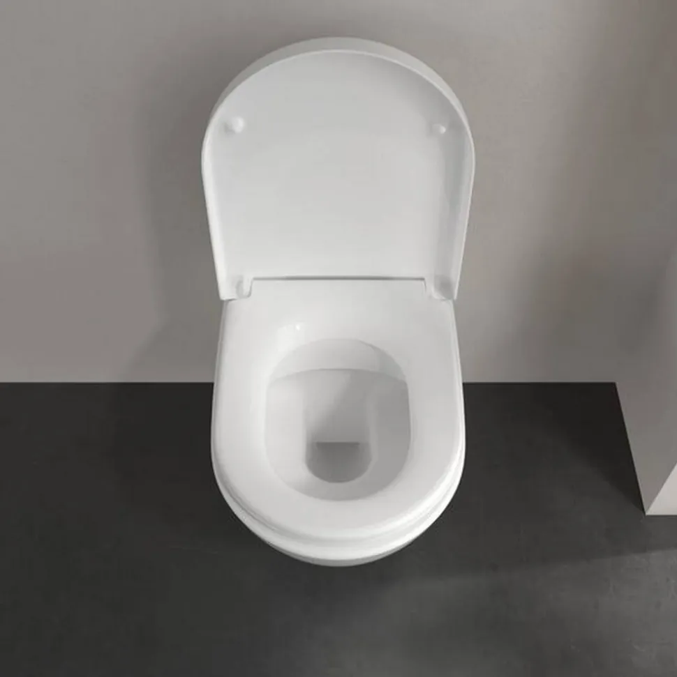 Wand-WC spülrandlos 'Subway 2.0' inklusive WC-Sitz weiß