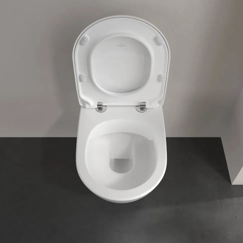 Wand-WC spülrandlos 'Subway 2.0' inklusive WC-Sitz weiß