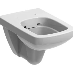 Wand-WC spülrandlos 'Vanea' inklusive WC-Sitz weiß