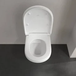 Wand-WC spülrandlos 'ViCare' inklusive WC-Sitz weiß