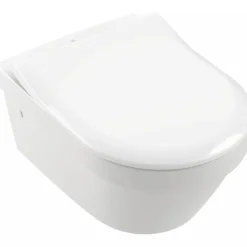 Wand-WC 'Targa Design Plus' inklusive WC-Sitz weiß