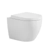 Wand-WC-Set 'Adonis 2.0' spülrandlos inklusive WC-Sitz weiß