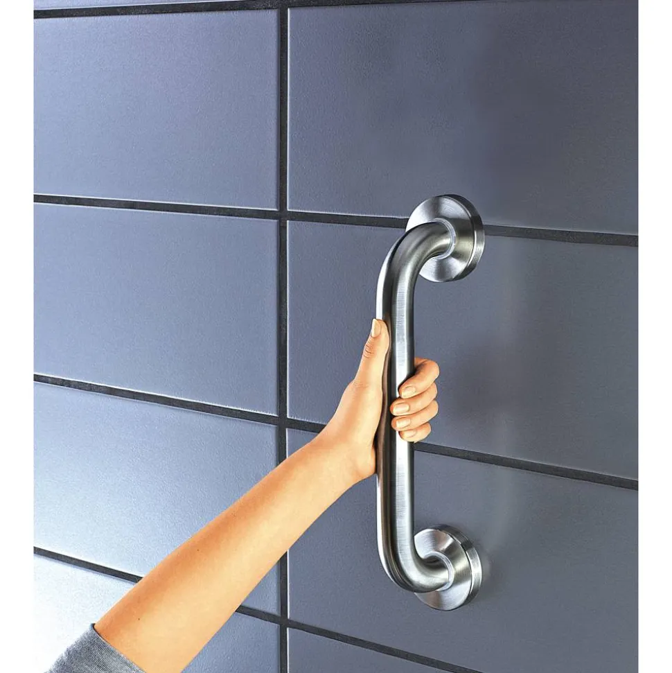 Wannen-Haltegriff 'Comfort' Edelstahl gebürstet, 30 cm, bis 110 kg
