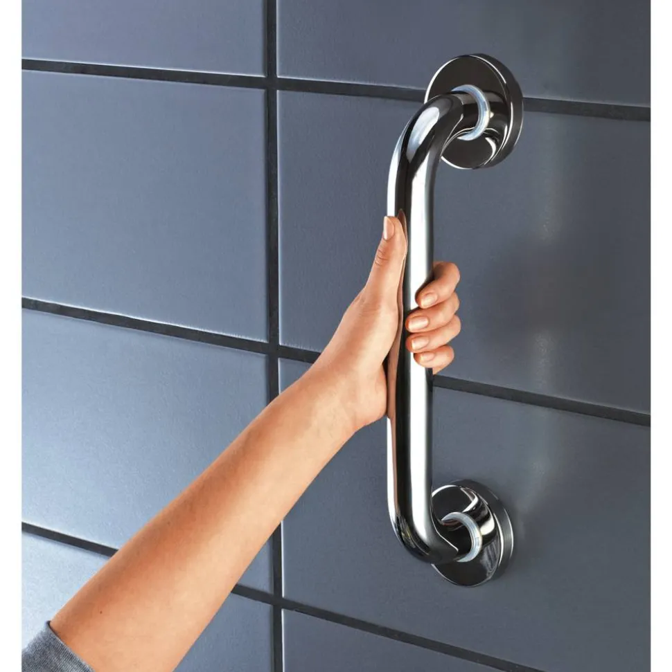 Wannen-Haltegriff 'Comfort' Edelstahl poliert, 30 cm, bis 110 kg