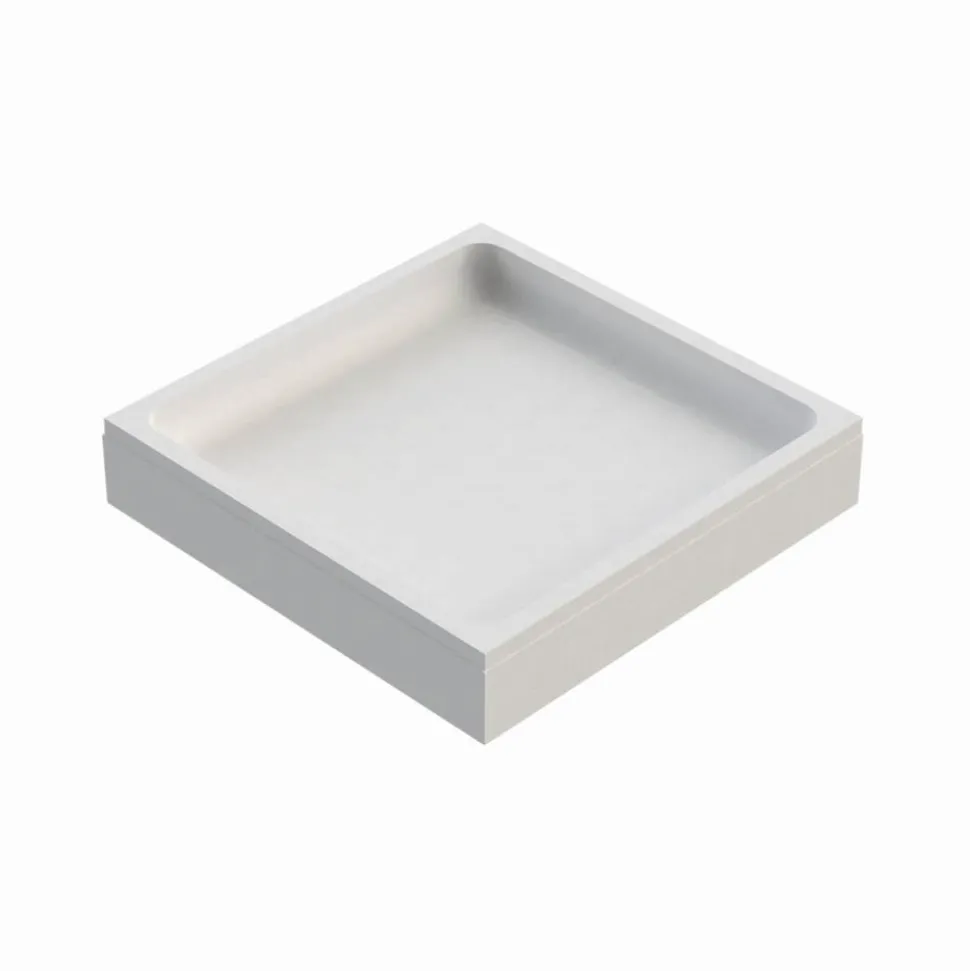 Wannenträger zu quadratischen Duschwanne 80 x 80 cm weiß