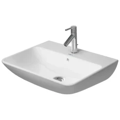 Waschbecken eckig 'ME by Starck' weiß 60 x 18 x 46 cm