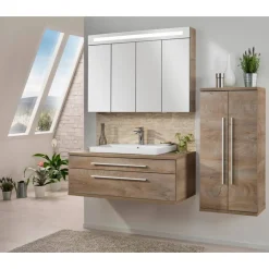 Waschbecken eckig 'Stanford SF70' weiß 70 x 16,5 x 45 cm