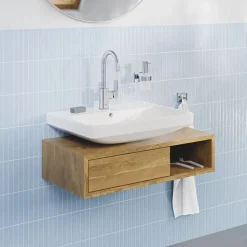 Waschbecken 'Euro Keramik' weiß 60 x 47 cm