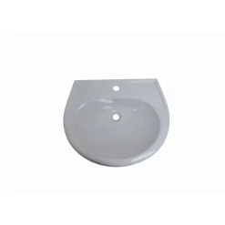 Waschbecken halbrund grau 60 x 51,5 cm