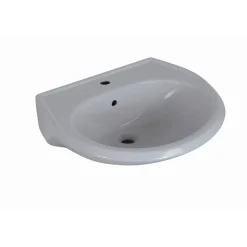 Waschbecken halbrund grau 60 x 51,5 cm