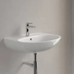 Waschbecken oval 'O.novo' weiß 62,5 x 20,5 x 48,5 cm