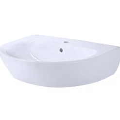 Waschbecken oval 'Renova' weiß 60 x 19 x 48 cm