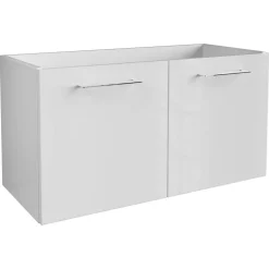 Waschbeckenunterschrank 'Lima' weiß foliert 80 x 42 x 35 cm