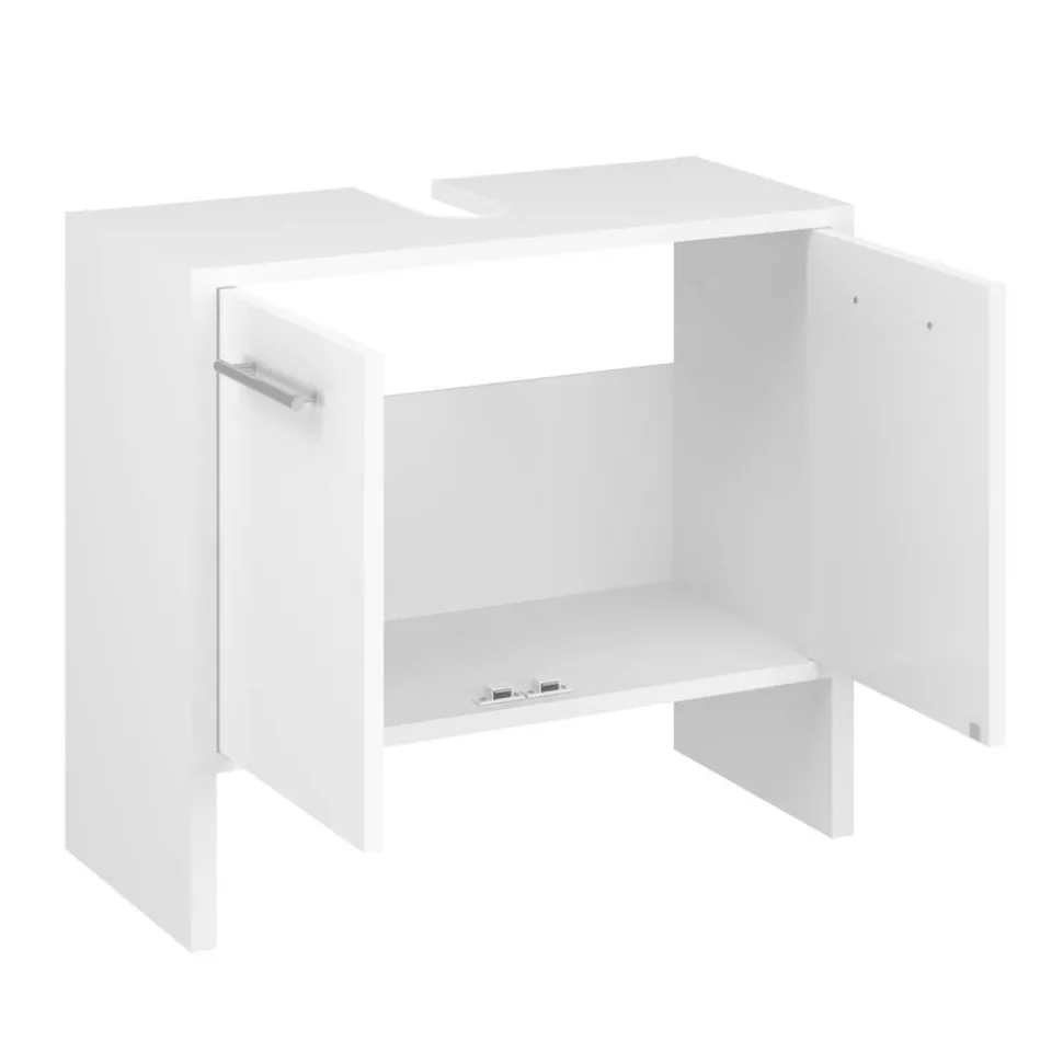 Waschbeckenunterschrank 'Lahti' weiß 62 x 82 x 28 cm