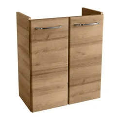 Waschbeckenunterschrank 'Milano' braun foliert 52 x 61 x 27,5 cm