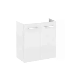 Waschbeckenunterschrank 'Mattia' weiß glänzend 52,7 x 55,9 x 31,6 cm
