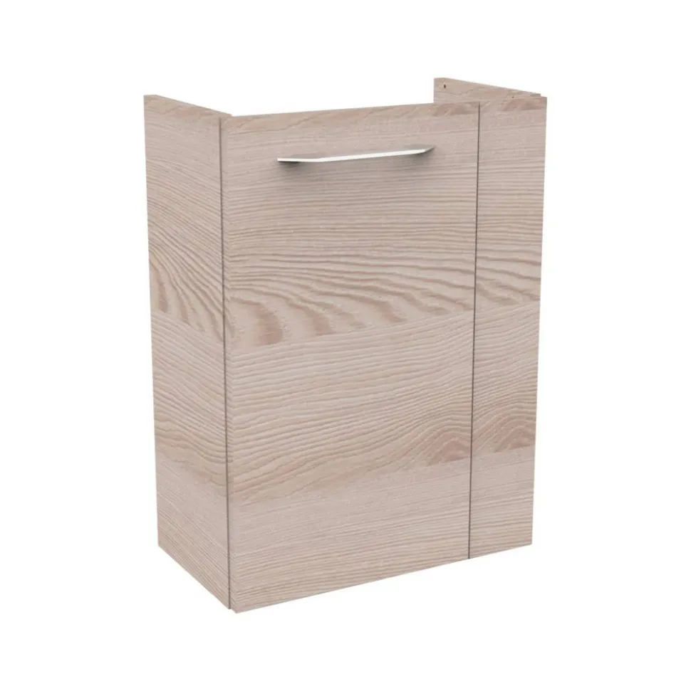 Waschbeckenunterschrank 'SBC' braun matt 44 x 60 x 24,3 cm links