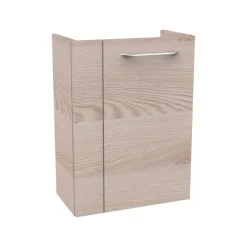 Waschbeckenunterschrank 'SBC' braun matt 44 x 60 x 24,3 cm rechts
