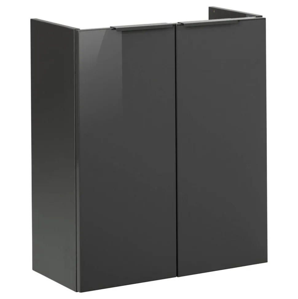 Waschbeckenunterschrank 'SBC' anthrazit matt 52 x 60 x 24,3 cm