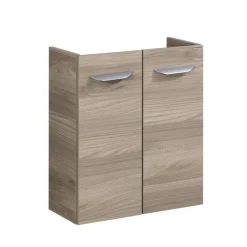 Waschbeckenunterschrank 'SBC' braun matt 52 x 60 x 24,3 cm