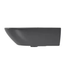 Waschtisch 'Rivo' rechteckig dunkelgrau 48 x 61 x 19 cm