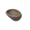 Waschtisch 'Unikat' rund natursteinfarben 45 x 40 x 3,5 cm