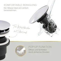 Waschtischarmatur 'Mola' mit Sensor chromfarben