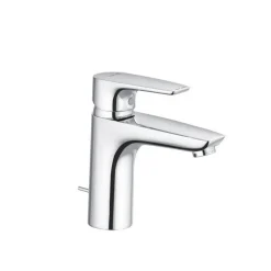 Waschtischarmatur 'Pure&Solid' verchromt glänzend silbern