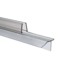 Wasserabweisprofil 'Davita' transparent 100 cm, für 8 mm Glas, Kunststoff