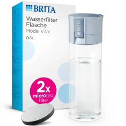 Wasserfilterflasche 'Vital' lightblue