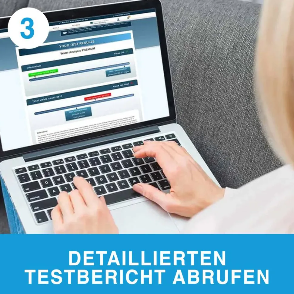 Wassertest 'Kombi' 19 Prüfwerte