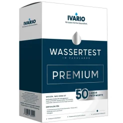 Wassertest 'Premium' 50 Prüfwerte + Legionellen