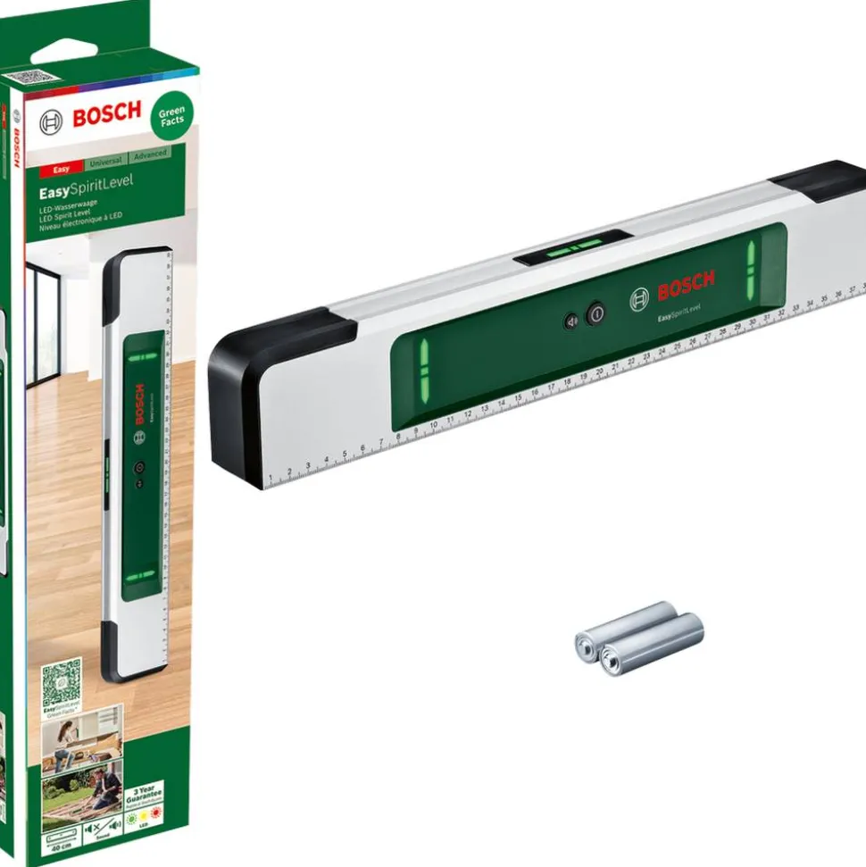 Wasserwage 'EasySpiritLevel' elektrisch 40 cm
