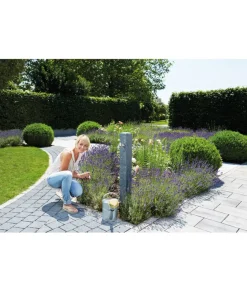 Wasserzapfstelle 'Granit' dark granite 25 x 100 cm