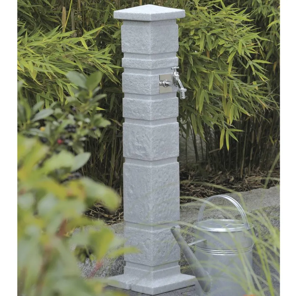 Wasserzapfstelle 'Romana' granit 16 x 110 x 16 cm