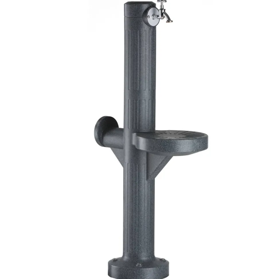 Wasserzapfsäule 'Premium' black-granit Ø 12 x 103 cm
