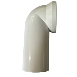 WC-Anschlussbogen weiß 90°