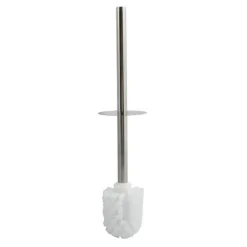 WC-Bürstengarnitur dunkelgrau Ø 10 x 35 cm, mit Abdeckung