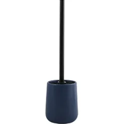 WC-Bürstengarnitur 'Maonie' Keramik dunkelblau Ø 10,4 x 38,8 cm