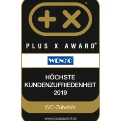 WC-Garnitur 'Basic' Edelstahl